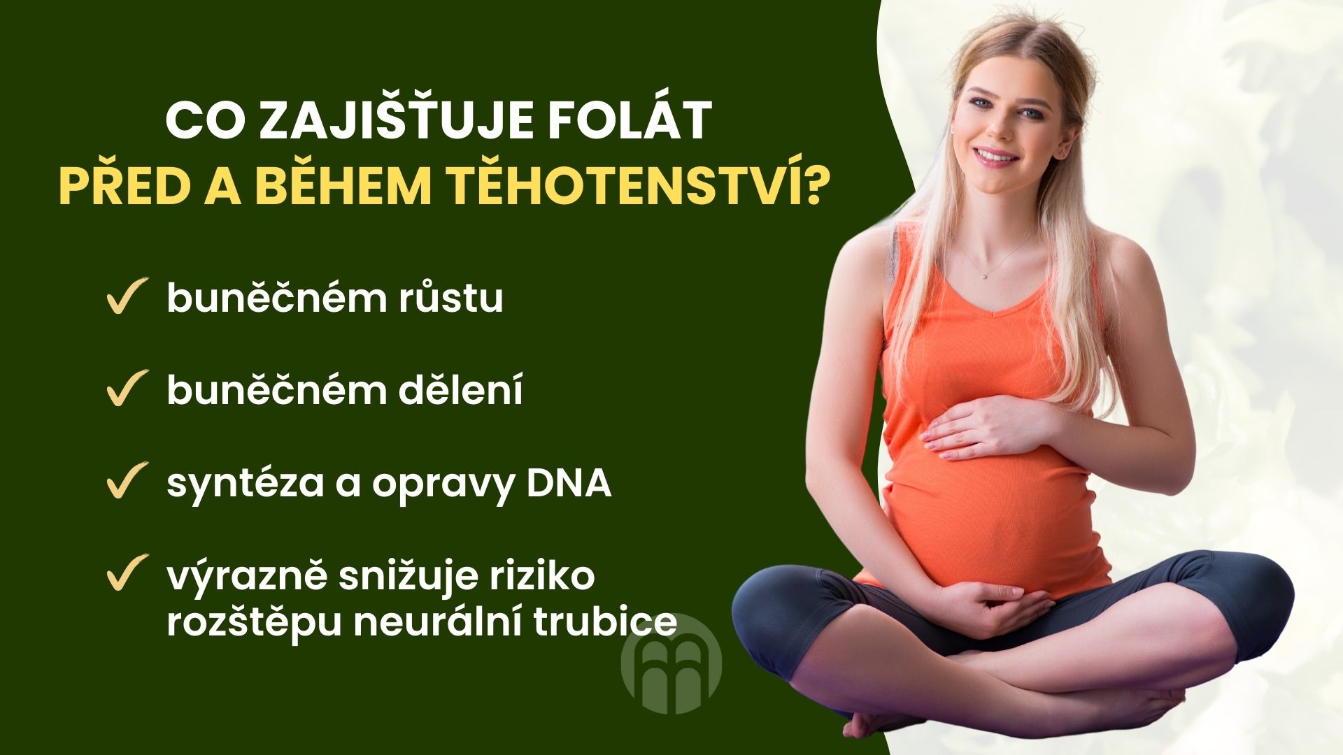 Nejlepší vitamíny před otěhotněním, v těhotenství a během kojení